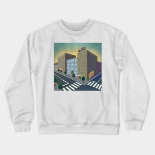 street perspective Crewneck Sweatshirt